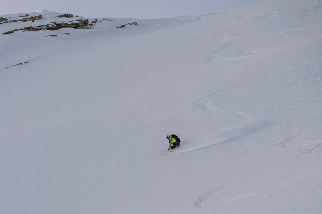 Journée Freerando Hautes-Alpes. <br/>Niv. physique : 1 <br/>Niv. technique : 3