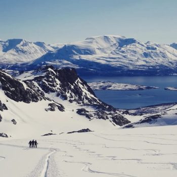 Voyage et séjour ski de randonnée en Norvège Alpes de Lyngen