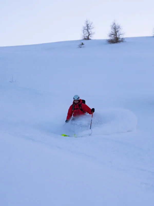 ski hors piste et free rando dans les hautes alpes