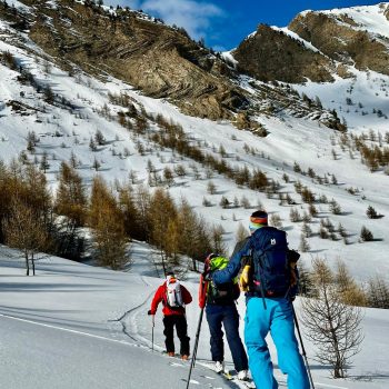 Raid à ski de arandonnée