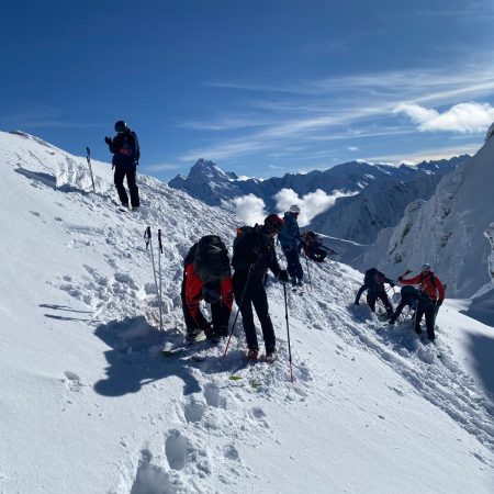 Séjours en gîte et raid à ski en Queyras Clarée Ubaye Hautes-Alpes.
