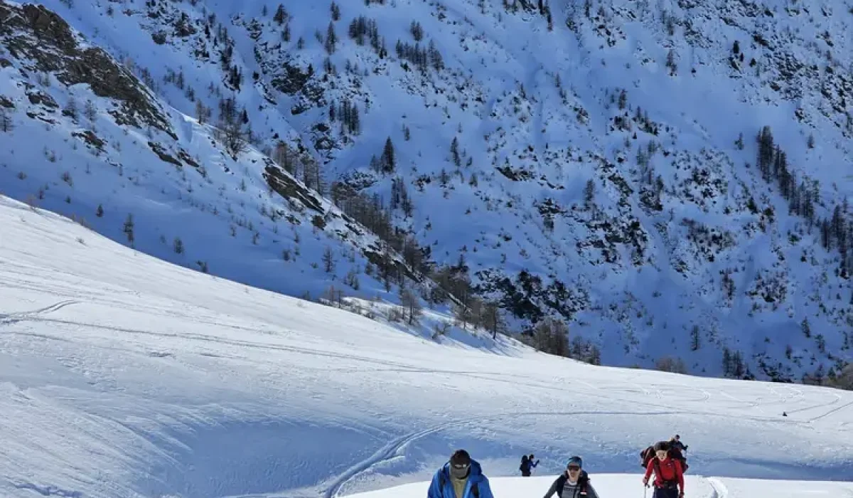 Raid en ski de randonnee hautes alpes
