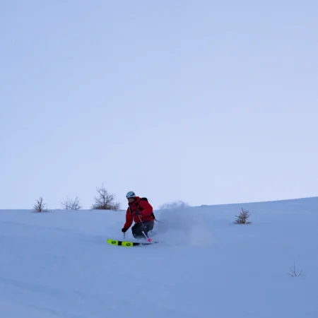 Ski hors piste et freerando dans les Hautes-Alpes.
